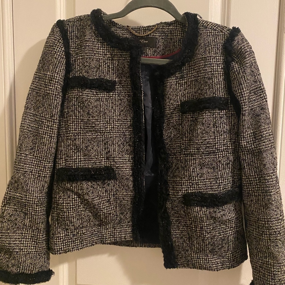 J. Crew blazer with detailing